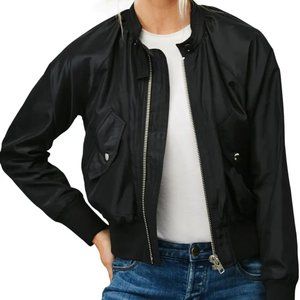Free People Midnight Bomber Jacket